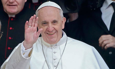 Tân Giáo hoàng Francis.